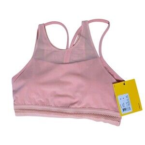 Lole Quartz pink coral medium padded wirefree sports bra